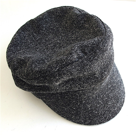 Free People Accessories - New Gray Free People Slouchy Lieutenant Cap Medium